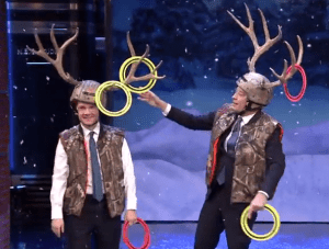 jimmy fallon antler ring toss